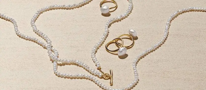 Дамско перлено колие Pandora